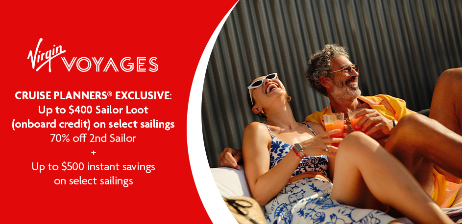 Virgin Voyages 70% off 2nd Sailor