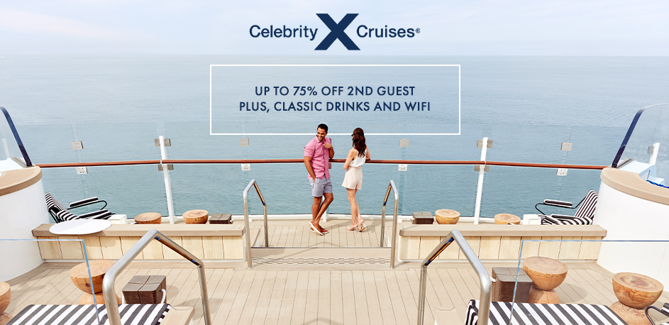 Celebrity 75% Off 2nd Guest